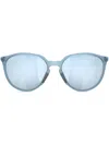 Oakley Womens Blue Oo9288 Sielo Round-frame O Matter™ Sunglasses In Blau