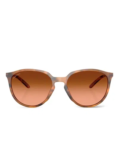 Oakley Sielo Tortoiseshell Sunglasses In Brown