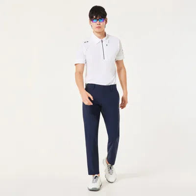 Oakley Skull Ideally Hybrid Zip Shirt In White