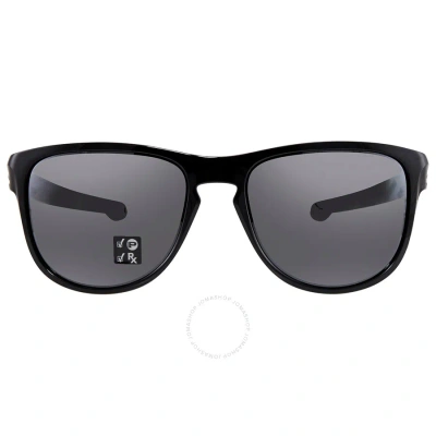 Oakley Sliver Round Black Irdium Polarized Round Men's Sunglasses Oo9342 934216 57