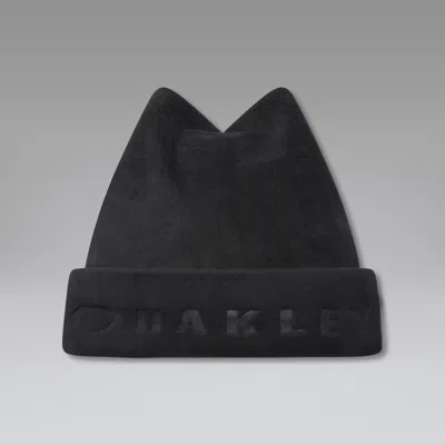 Oakley Slush Polar Crown Beanie In Black