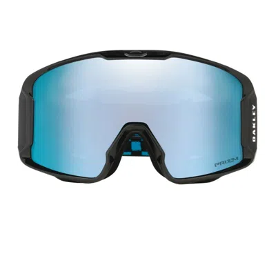 Oakley Snow Goggles Line Miner L 7070 7070i2 Black Sunglasses In Blue