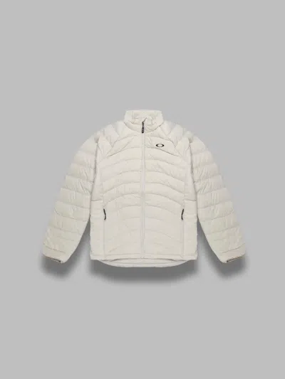 Oakley Snowbound Pklebound Down Jacket In White