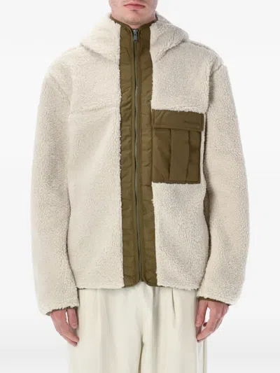 Oakley Snowdrift Sherpa Full Zip Jacket In Gray