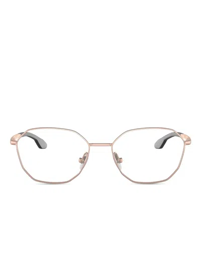 Oakley Sobriquet 几何形框眼镜 In Pink