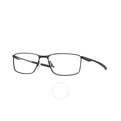 Oakley Socket 5.0 Demo Rectangular Men's Eyeglasses Ox3217 321701 57 In Black