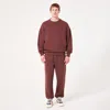 Oakley Soho Crew Neck Sweatshirt In Grenache