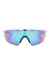 Oakley Sphaera Oversize-frame Sunglasses In Weiss