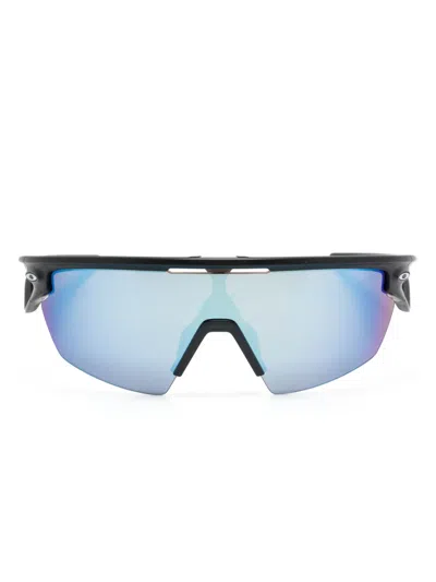 Oakley Sphaera Oversize-frame Sunglasses In 黑色