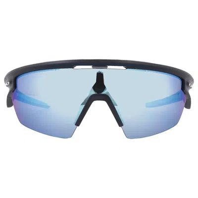 Oakley Sphaera Prizm Deep Water Polarized Shield Unisex Sunglasses Oo9403 940305 36 In Blue