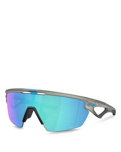 OAKLEY SPHAERA RECTANGLE SHIELD SUNGLASSES, 136MM