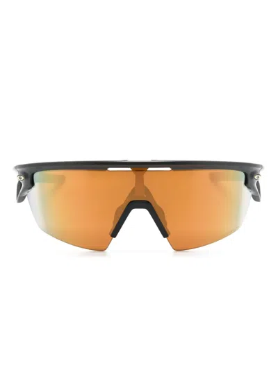 Oakley Sphaera™️ Shield-frame Sunglasses In Yellow