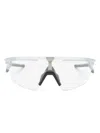 Oakley Sphaera Shield-frame Sunglasses In Grey