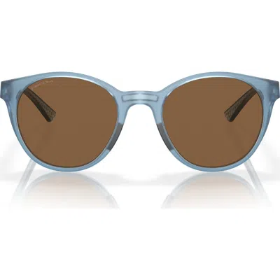 Oakley Spindrift Prizm Bronze Round Ladies Sunglasses Oo9474 947411 52 In Brown