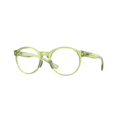 Oakley Spindrift Demo Round Ladies Eyeglasses Ox8176 817609 51 In Green