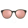 Oakley Oo9474 Matte Black Sunglasses In Black / Gold / Rose / Rose Gold