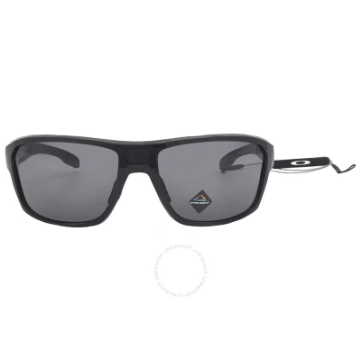 Oakley Split Shot Prizm Gray Rectangular Men's Sunglasses Oo9416 941636 64 In Black / Gray / Ink