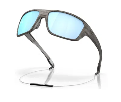 Pre-owned Oakley Split Shot Sunglasses - Polarized In Blue