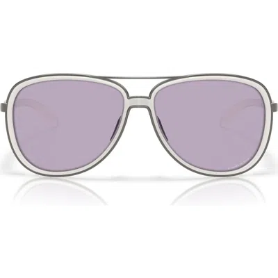 Oakley Women's Split Time Sunglasses, Oo4129 In Matte Vapor