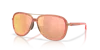 Oakley Split Time Sunglasses In Matte Translucent Peach