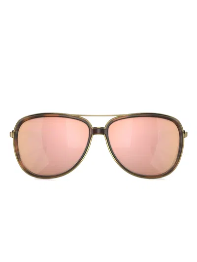 Oakley Split Time Sunglasses In Brown