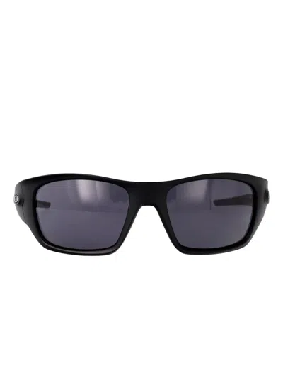 Oakley Nero Opaco Rubber Sunglasses In Black