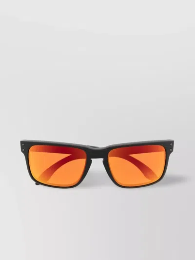 Oakley Square Frame Sunglasses Metal Accents