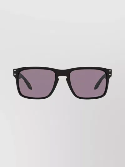 Oakley Square Frame Sunglasses Metal Accents In Black