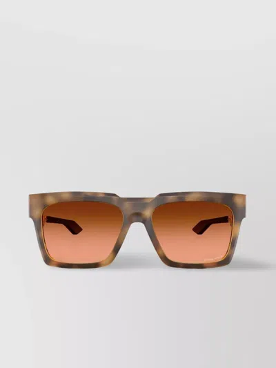 Oakley Square Frame Sunglasses Tortoiseshell Pattern