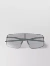 Oakley Square Metal Frame Sunglasses With Straight Arms In Gray