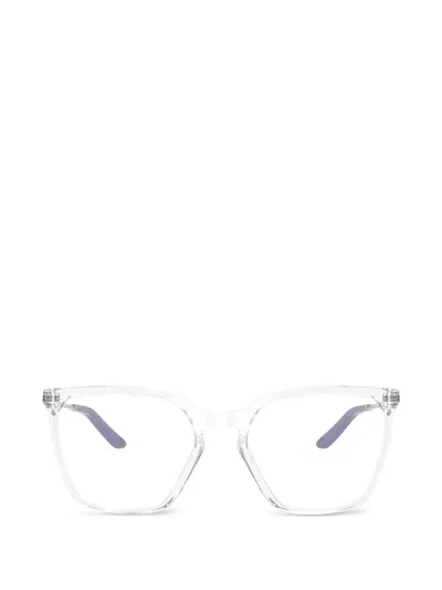 Oakley Squared-frame Glasses In Weiss