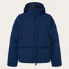 Oakley Sreetpeak Corduroy Puffer Jack In Blue