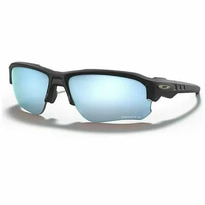 Pre-owned Oakley Standard Issue Speed Jacket Sunglasses W/prizm Deep H20 Lens In Blue