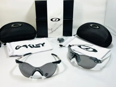 Pre-owned Oakley Staple Subzero Combo Muzm Sunglasses Marble W/ Prizm Black Limited Ed