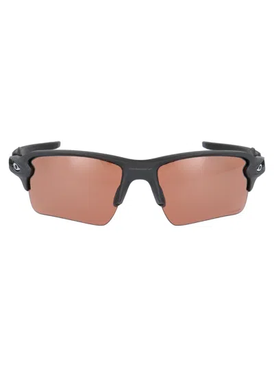 Oakley Steel Acetate Sunglasses In Brown