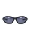 Oakley Straight Jacket Matte Black Sunglasses In Black