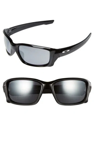 Oakley Straightlink 61mm Sunglasses In Black