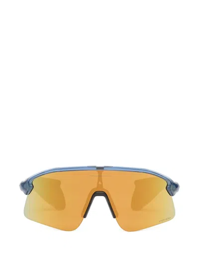 Oakley Stunt Devil Geometric Sunglasses In Blue