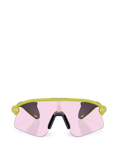 Oakley Stunt Devil Geometric-frame Sunglasses In Green