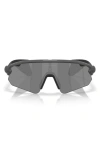Oakley Stunt Devil Prizm Black Shield Unisex Sunglasses Oo9517 951701 39 In Gray