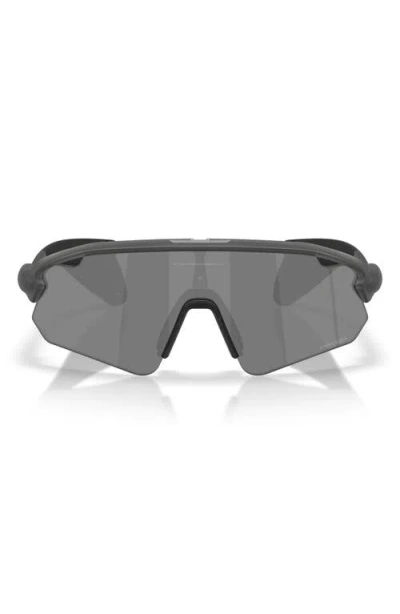 Oakley Stunt Devil Prizm Black Shield Unisex Sunglasses Oo9517 951701 39 In Gray