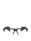 Oakley 60mm Rectangle Optical Glasses In Black