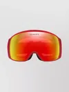 Oakley Stylish Eyewear With Adjustable Strap And Curved Lens In Brown