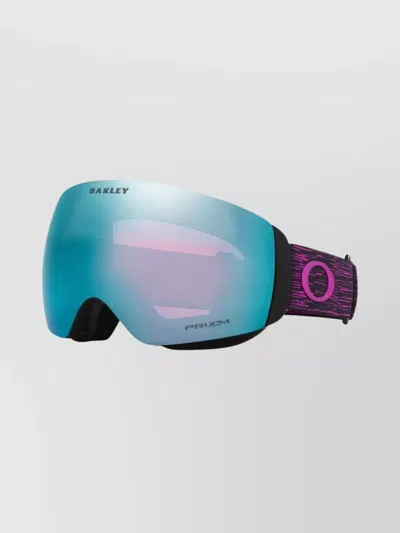 Oakley Stylish Eyewear With Adjustable Strap And Mirrored Lenses In Blue