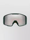 Oakley Stylish Wide Lens Sunglasses With Adjustable Strap In Black