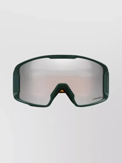 Oakley Stylish Wide Lens Sunglasses With Adjustable Strap In Black