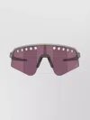 Oakley Stylish Wraparound Sunglasses Adjustable Features In Pink