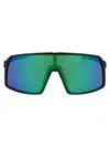 Oakley Womens Black Oo9462 Sutro S Shield Acetate Sunglasses In 940603 Black Ink