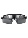 Oakley Hollowed-out Detail Sunglasses In Black