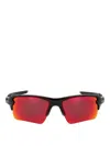 Oakley Polished Black Acetate Sunglasses In Black